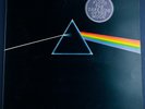 Pink Floyd Dark Side of the Moon UK Orig'73 Blue Triangle 1stPress A2/B2 Sticker