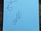 SIMPLE MINDS - DIRECTION OF THE HEART VINYL TEST PRESSING SIGNED/AUTOGRAPH