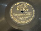 SWEDISH Victor 78 RPM Charles G Widden - Olle Ve Kvarna On Baseball 77149 V+