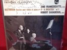 BEETHOVEN FRANCESCATTI CASALS SONATAS FR PHILIPS MONO L 01.446 L RARE LP SIGNED