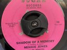 MINNIE JONES and THE MINUETTES- SHADOW OF A MEMORY 45 RARE NORTHERN SOUL