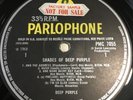 Shades Of Deep Purple MONO Parlophone 1G/1G Factory Sample Rare/Superb Beatles.