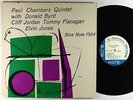 Paul Chambers Quintet - S/T LP - Blue Note - BLP 1564 Mono