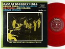 The Quintet - Jazz At Massey Hall LP - Fantasy - 6003 Red Wax Mono