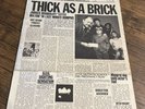 Jethro Tull “Thick As A Brick” 1972 UK 1st Press A-2U/B-3U  12 Inch LP Newspaper