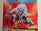 IRON MAIDEN A Real Live One LP 1993 First Pressing Gatefold