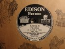 AL FRIEDMAN & HIS ORCHESTRA - Flora / Evening Shadows - Edison Records #52352