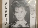 Rare Alanis Morisette “Fate Stay With Me” Vinyl Record - 45 from 1987. Like new