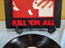 Metallica - Kill Em All - PROMO COPY -OG-SUPER DUPER RARE- White Label Numbered