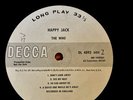The Who Happy Jack Promo,  Very Rare White Label