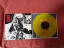 PUNGENT STENCH / DISHARMONIC ORCHESTRA SPLIT LP YELLOW VINYL