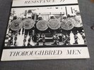 Resistance 77 - Thoroughbred Men LP (Punk/Rock/UK82/Oi ) ROT 1984 (ORIGINAL RARE