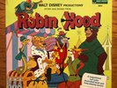 Walt Disney - Story and Songs From Robin Hood DIsneyland 3810 w/ Booklet 1973