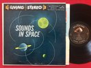 KEN NORDINE   SOUNDS IN SPACE LP (1958) ORIG VG+ RCA LIVING STEREO SP-33-13