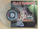 Iron Maiden Twilight Zone Wrathchild Double A Side Clear Vinyl 7” Single