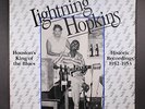 LIGHTNING HOPKINS: houston's king of the blues BLUES CLASSICS 12