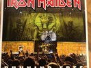 IRON MAIDEN LIVE Running Free  7” 45 vinyl single record with Unique cover Rock