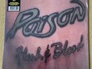 Poison - Flesh and Blood Vinyl LP European Pressing Import Green Color - SEALED