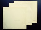 The BEATLES - *WHITE ALBUM* - 1968 - *MONO* - COVERS ONLY - x 3 -
