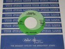 Beatles Please Please Me Capitol Green Swirl Star Line 45 & sleeve 1965 EX