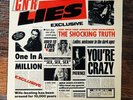 1986 Guns N Roses GNR LIES Very Rare Uncensored Vinyl Record XGHS24198 Canada