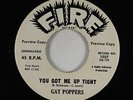 R&B Soul 45 - Gay Poppers - You Got Me Up Tight - Fire - VG+