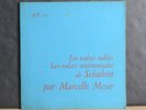 RARE - Marcelle MEYER - SCHUBERT - Valses - DISCOPHILES FRANCAIS DF 31