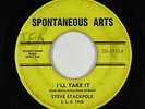 Northern Soul Funk 45 - Steve Stackpole - I'll Take It - Spontaneous - obscure