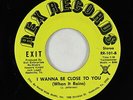 Crossover Soul/Funk 45 - Exit - I Wanna Be Close To You - Rex