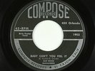 R&B Soul 45 - San Diego Marauders - Baby Can't You Feel It - Compose