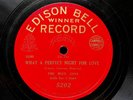 AL BOWLLY w/ THE BLUE JAYS - ’THE FREE AND EASY’ 1930 WINNER 78, UNCOMMON