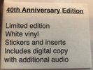 Throbbing Gristle–The Second Annual Report -Inserts and Stickers - White Vinyl