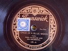 Bruns 119 Fred Elizalde Orch ONCE IN BLUE MOON E/EE- 78rpm jazz 1927