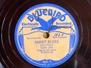 Bluebird 6603 Slim Jim RABBIT BLUES Country Blues 78 rpm E+ 1936 Blind Lemon