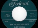 Marva Whitney - Saving My Love For My Baby - Federal