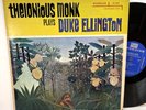THELONIOUS MONK PLAYS DUKE ELLINGTON   RIVERSIDE 12-202   1958 MONO VINYL LP