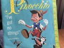 Rare Disney PINOCCHIO I've Got No Strings Black Label Mitch Miller 45rpm Record