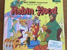 Walt Disney Productions Story And Songs From Robin Hood LP Disneyland Stereo