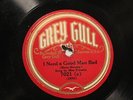 BLUES RAGTIME JANE HOWARD EUBIE BLAKE PIANO I Need A Good Man Bad GREY GULL 7021