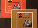 RUBINSTEIN / HEIFETZ / PATIGORSKY - Mendelssohn & Tchaikovsky Trio RCA SD LPs NM