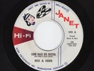 KY. Rockabilly REX & HERB Come Back Big Bertha/Mama May I JANET 202 VG++ HEAR