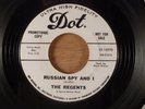 The Regents Russian Spy And I/Bald-Headed Woman Promo Garage, Mod, Beat 1966 Dot