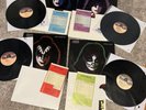 KISS - 1978 Solo LPs - Complete - Gene Paul Ace Peter - with inserts - VG
