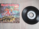 DISQUE 45 tours -  IRON  MAIDEN  /  RUN TO THE HILLS - TOTAL ECLIPSE  -  1982