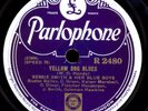 BESSIE SMITH Yellow dog blues / Trombone cholly    78rpm  Schellackplatte S7361