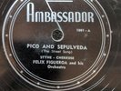 78 RPM Pico And Sepulveda The Street Song Felix Figueroa Ambassador 1001