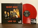 Quiet Riot, Live ‘83, Limited Edition #151/300 Vinyl LP Button Patch NM Unplayed