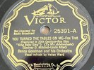 Victor 78 RPM Benny Goodman Victor 25391 You Turned The Tables On Me  V++