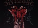 HELLYEAH BLOOD FOR BLOOD  VINYl  Unplayed SIGNED VINNIE PAUL CHAD Gray +2