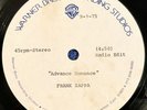 Frank Zappa - acetate - radio edit version - Advance Romance - Warner Bros. 1975